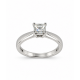 Pre Owned Platinum Princess Cut Diamond Solitaire Ring ZC45